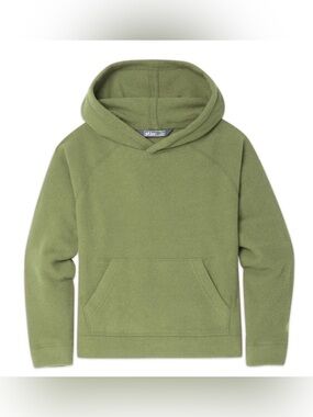 Stio Kid's Olive Green Turpin Fleece Hoodie Size SM (8)